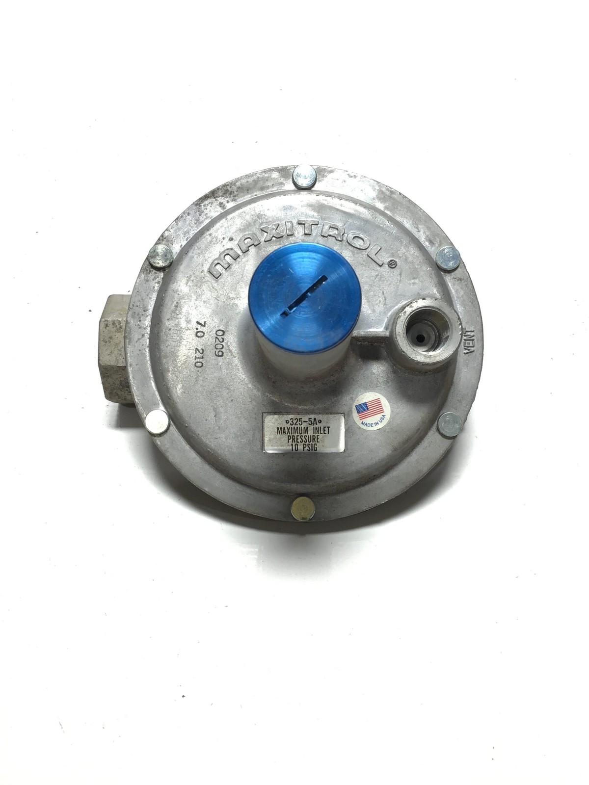Maxitrol 325-5A Gas Pressure Regulator 10 PSIG