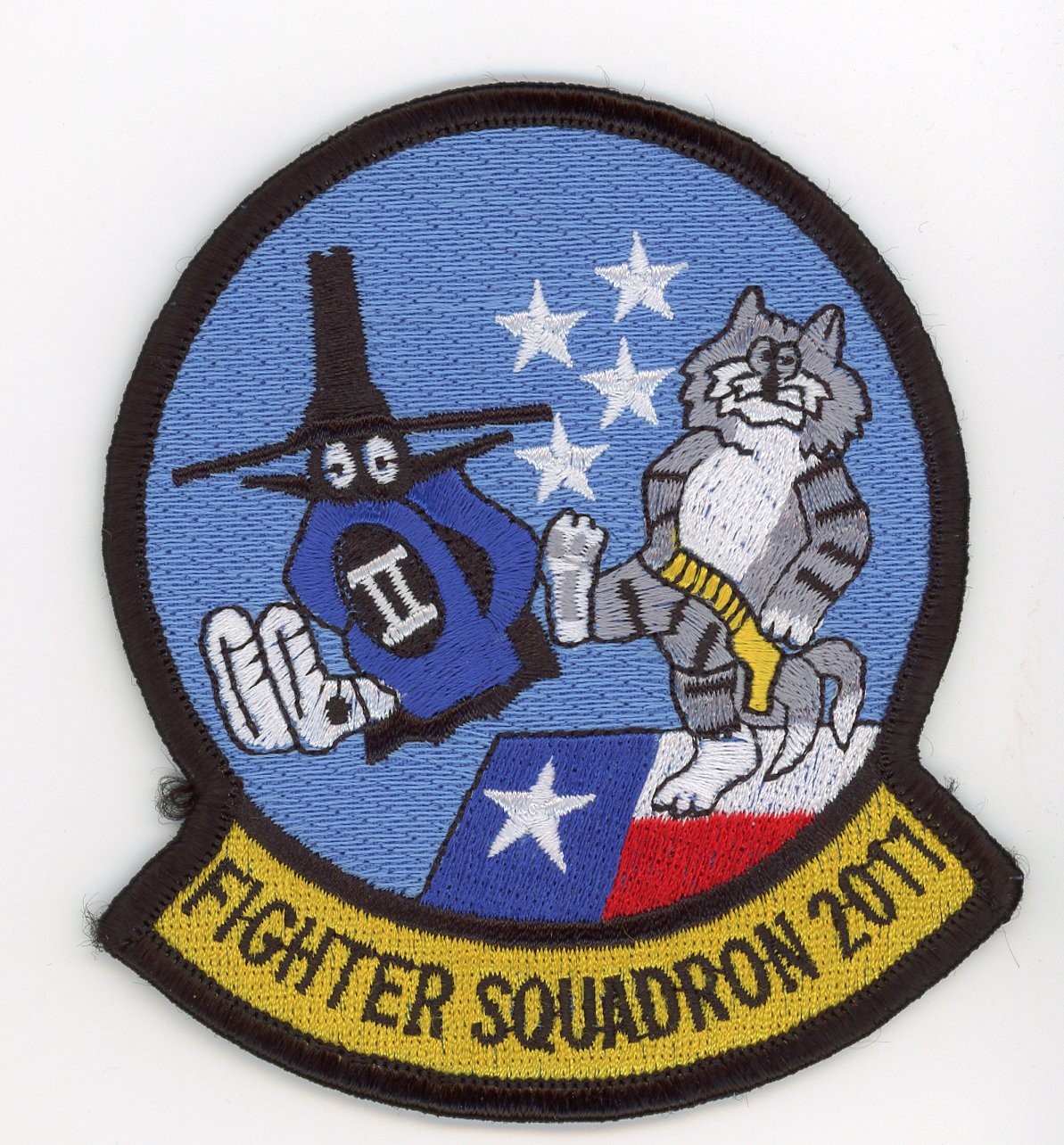 PATCH USN F-14 TOMCAT VF-201 1 HUNTERS MISTAKE PATCH FAREWELL F-4 IRON ON PARCHE
