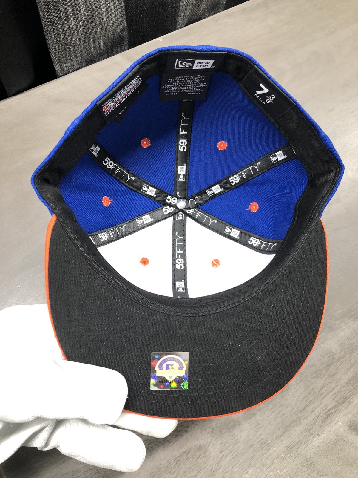 Syracuse Mets New Era Salt City Mets On-field Trucker Hat Cap 7-3/8 New