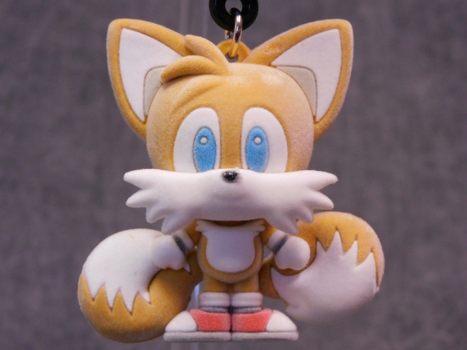 Sonic NEW * Tails Clip * Flocked Blind Bag Key Chain Series 5 Monogram
