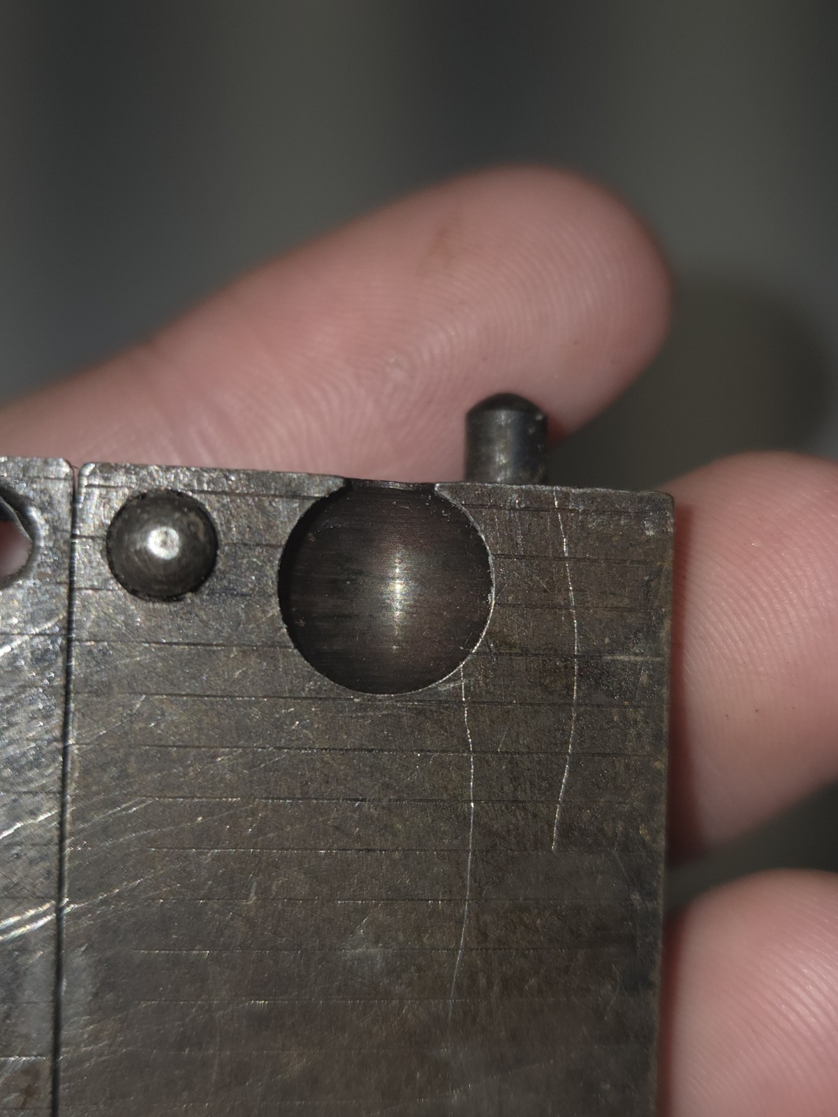 Lyman/Ideal .350dia Round Ball Single Cavity Mold