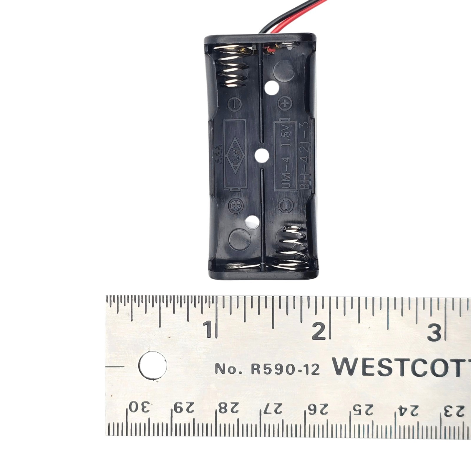 2x AAA Battery Holder 3V w/ Leads Eagle 122-0421 (2 Pack)