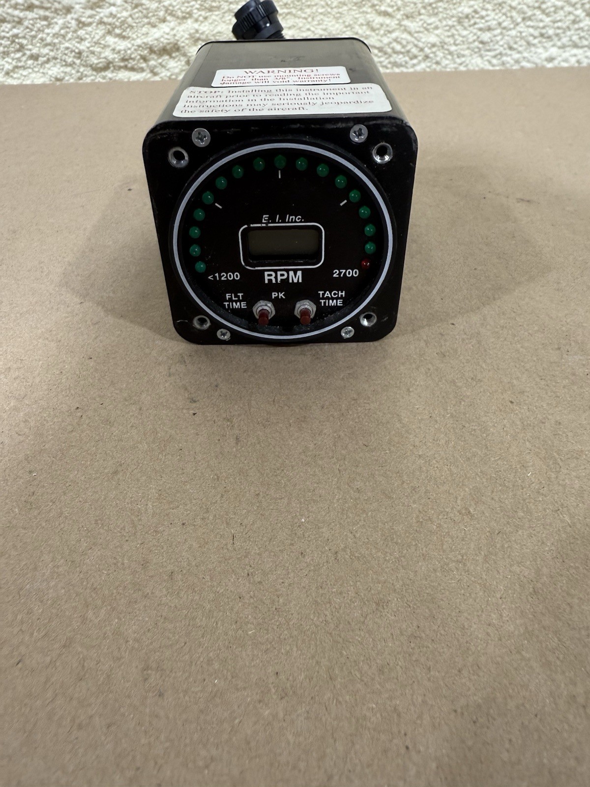 ELECTRONICS INTERNATIONAL DIGITAL TACHOMETER P/N R-1-4-G30R270