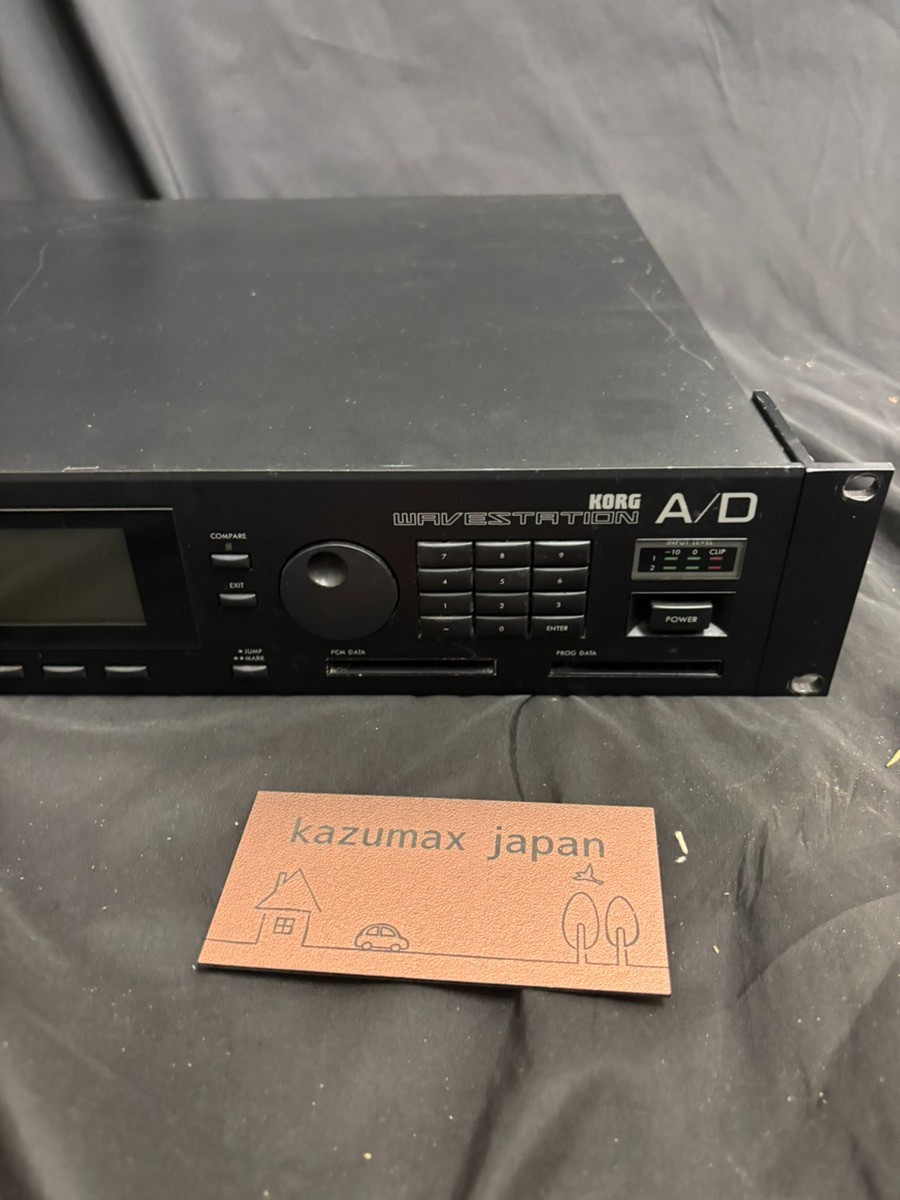 Korg Wavestation A D Rack Synthesizer Sound Module Tested
