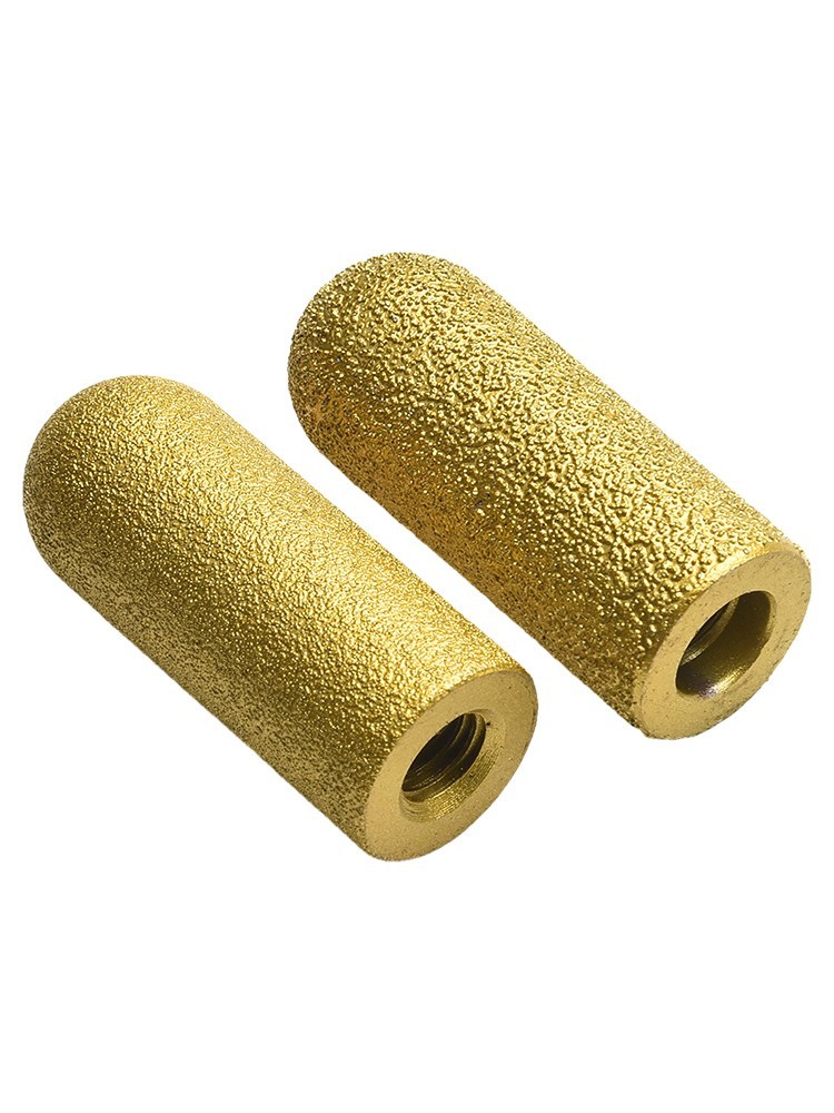 Diamond Brazed Finger Bit Grinding Wheel Milling Trimming Grinding Head 2pcs