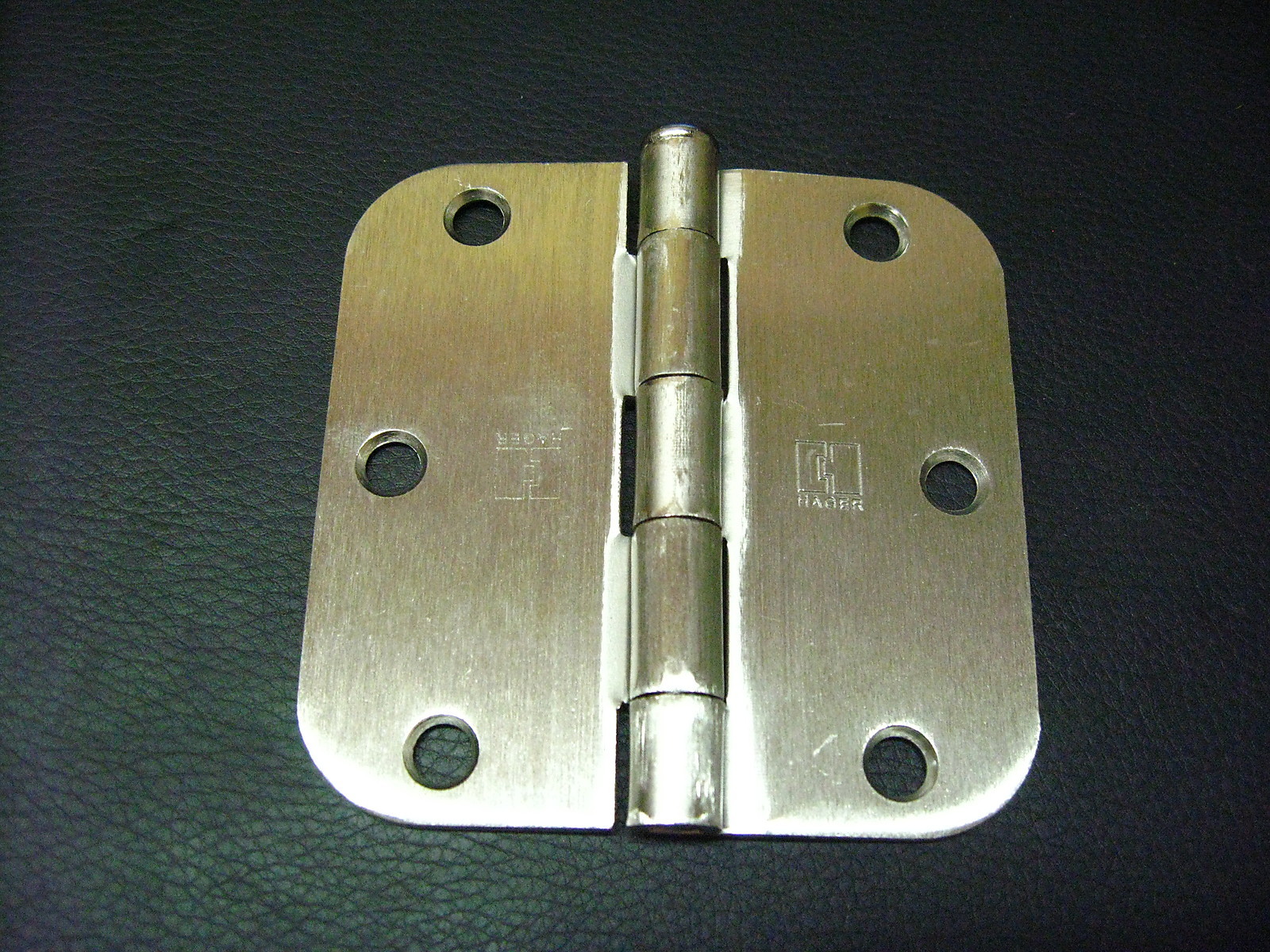 Hager 3-1/2" x 3-1/2" Full Mortise Plain Bearing 1/4" Radius Corner Qty-3  EC9-4