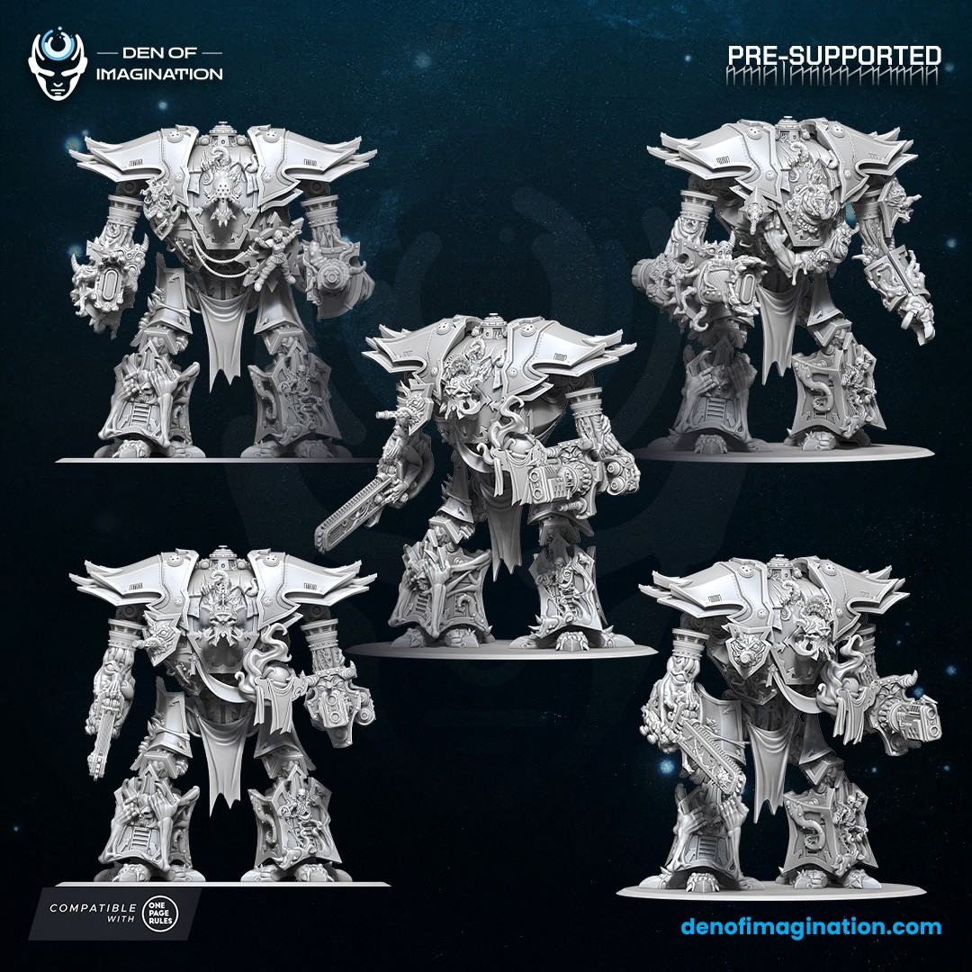 PLAGUE BLESSED INFERNAL MECH (8 WEAPONS)