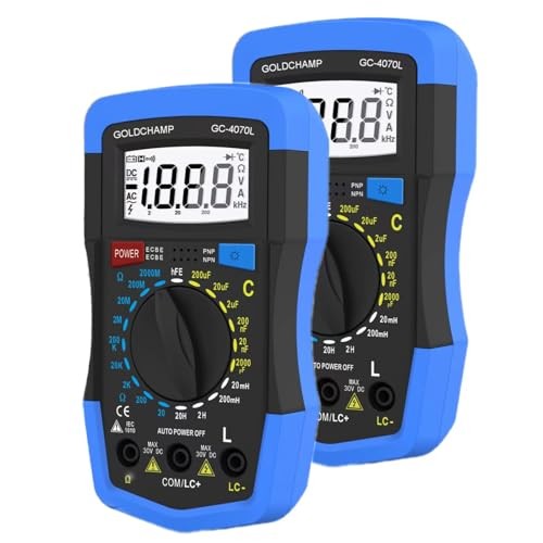 Capacitor Tester000pF~00uF00~000M0 0hm Multimeter | Capacitance Meter, 2