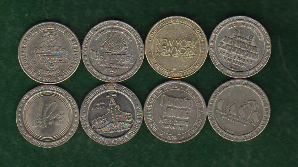 CASINO GAMING TOKEN - YOU PICK THE ONE YOU WANT - N TO P - VEGAS / RENO / MORE