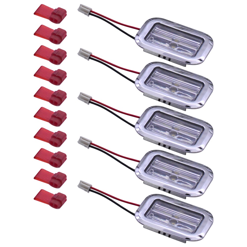 5 PCS Refrigerator LED Light Module for Whirlpool  Kitchenaid W10607479