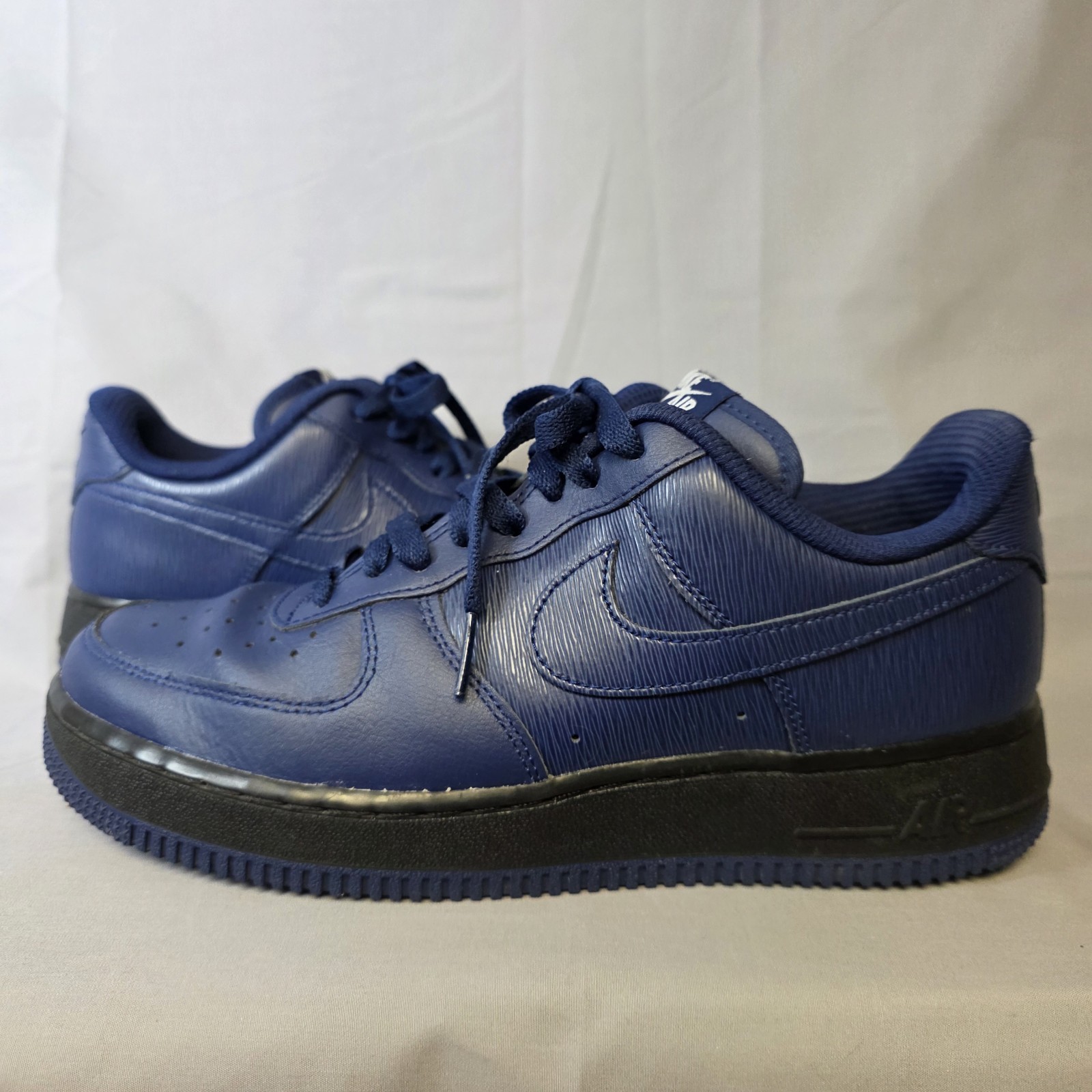 NikeiD Nike By You Air Force 1 Navy Black Size 8 CT7875-994 Jordan High Dunk