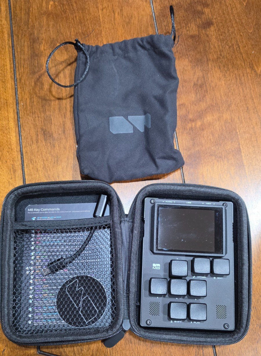 Used Dirtywave M8 - Model 01 - Tracker Sequencer/Synthesizer with case