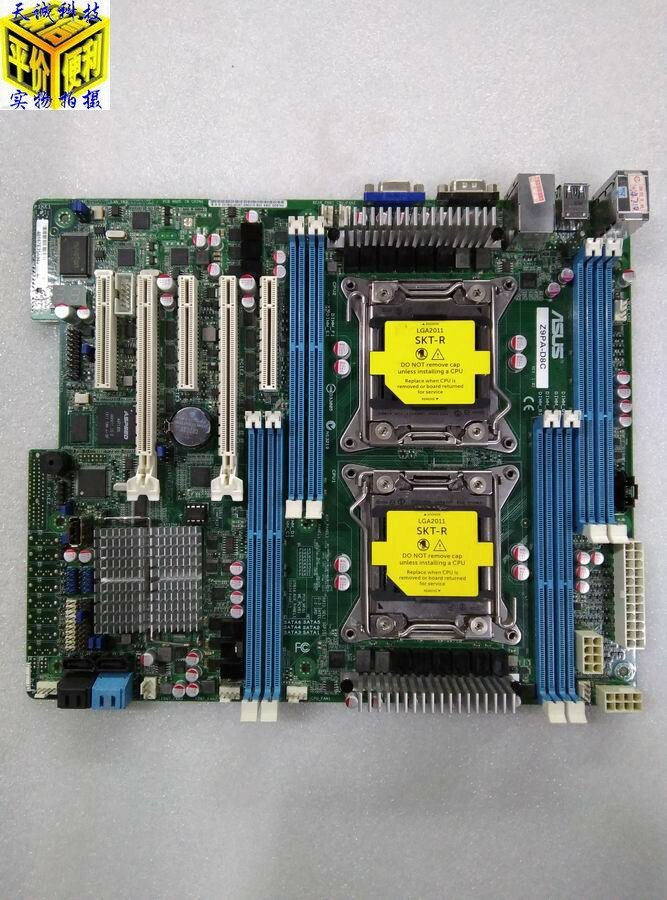1pcs for Asus Z9PA-D8C dual CPU server workstation motherboard LGA 2011