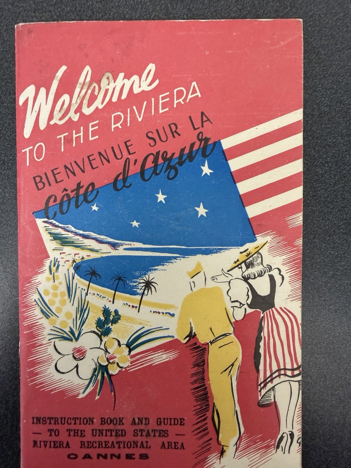 Welcome to the Riviera 1945 United States Riviera Recreational WWII Booklet