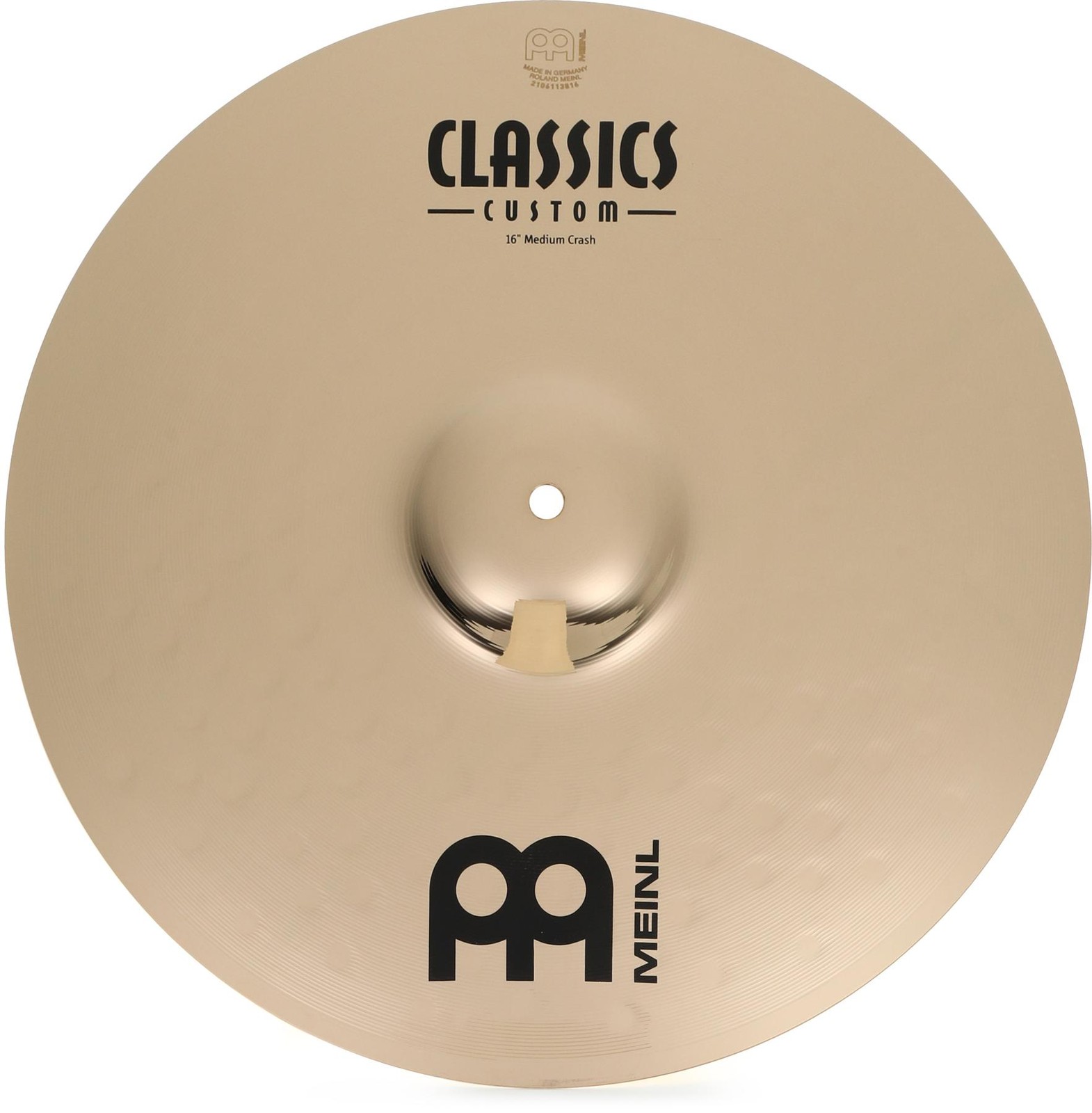 Meinl Cymbals Classics Custom Medium Crash Cymbal - 16"