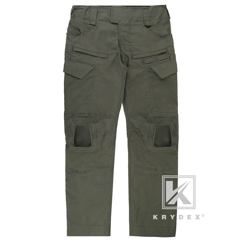 KRYDEX Gen4 Combat Uniform Tactical BDU Shirts & Pants Elbow / Knee Pads Green
