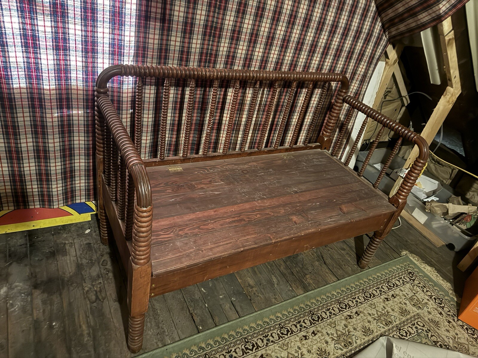 Custom Made Entry Way Bench With Storage