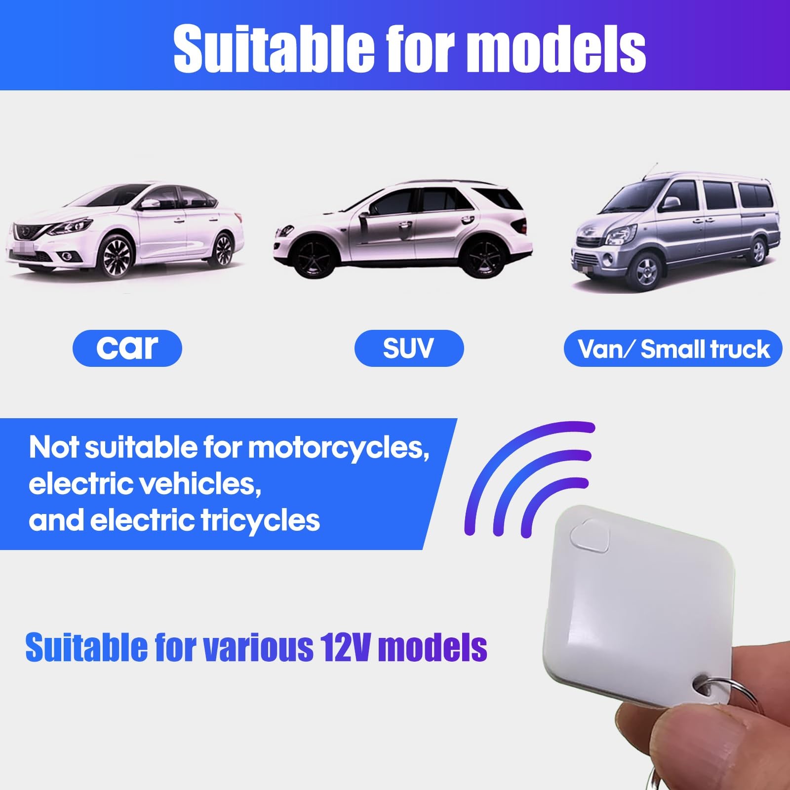 Car Immobilizer AntiTheft Alarm System, M506 Wireless Engine Lock, Auto AntiR...