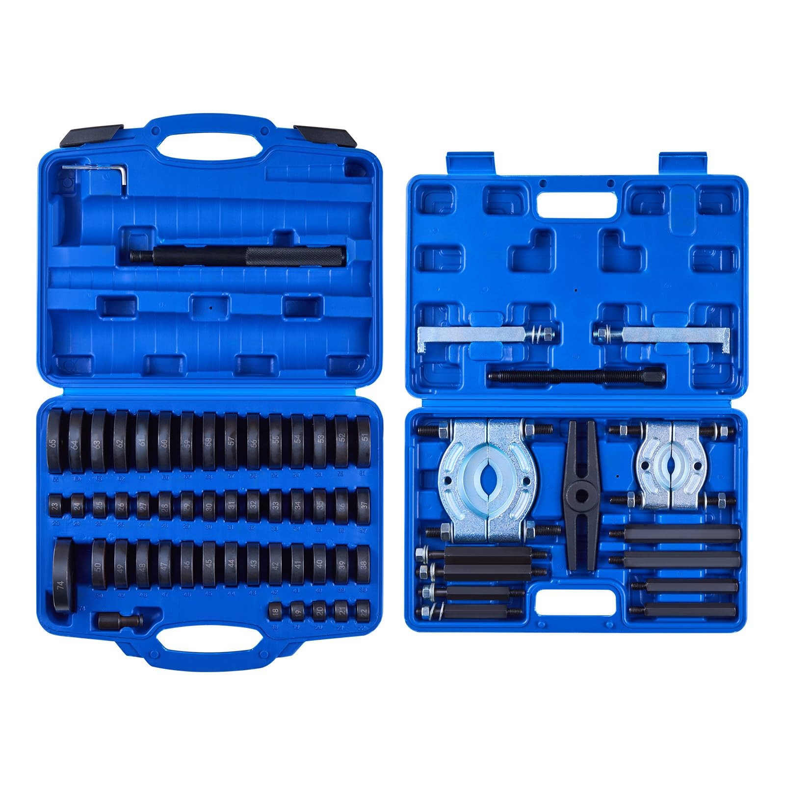 VEVOR 52pcs Custom Bushing Bearing and Seal Driver Set & 14pcs Bearing...