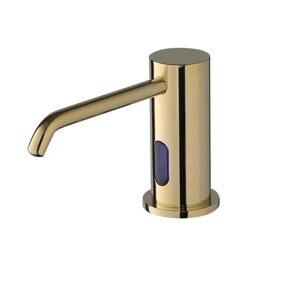 500ML Kitchen Sink Soap Dispenser Gold Automatic Sensor DispenserDeck Mounted [