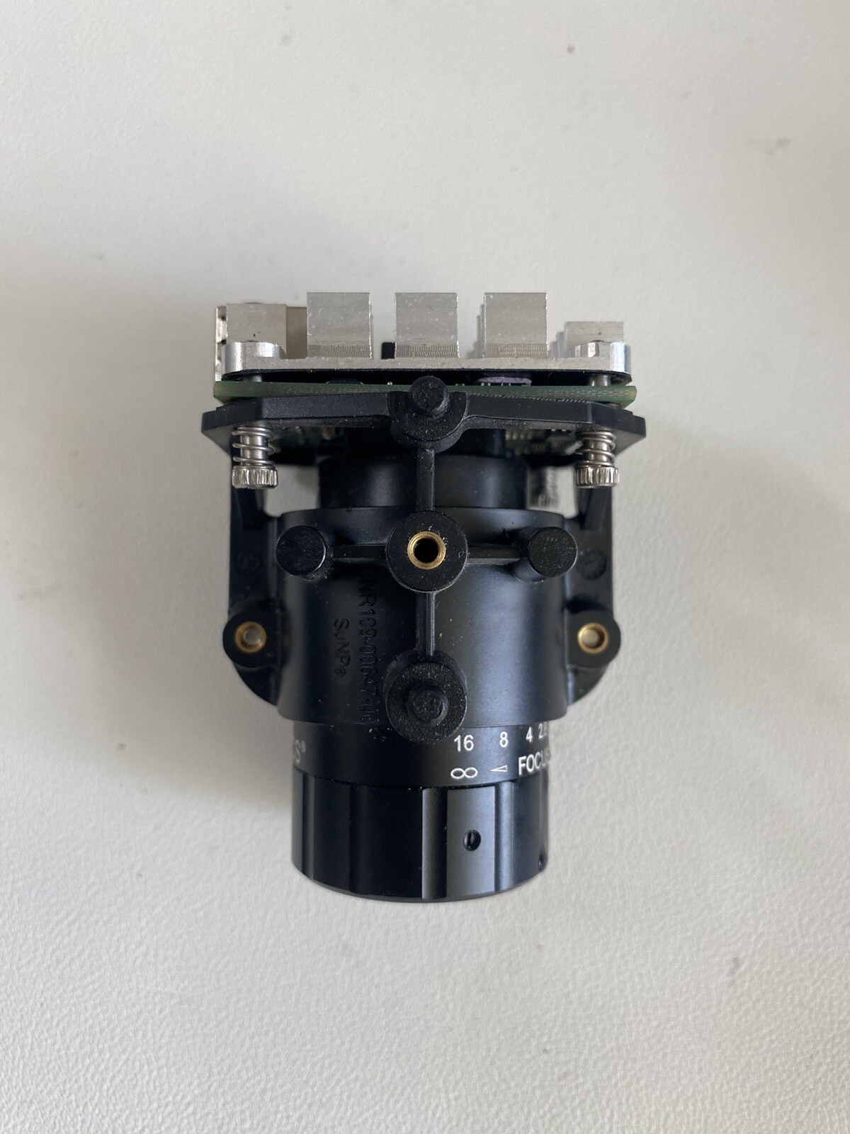 IDS Imaging UI-5583LE-C-HQ Camera with 16mm/F1.4 Edmund Optics lens and mount