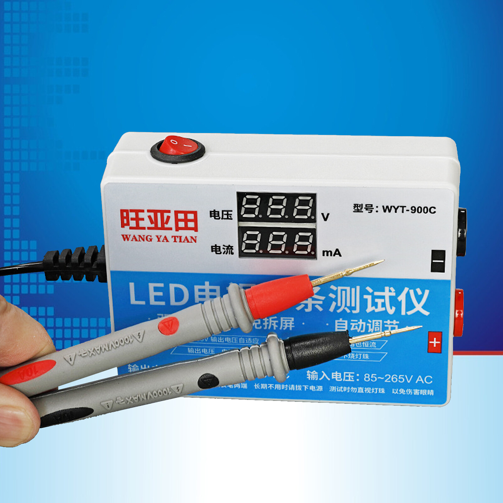 0-300V Output TV Backlight LED Strips Test Tool Measurement Instruments Tester