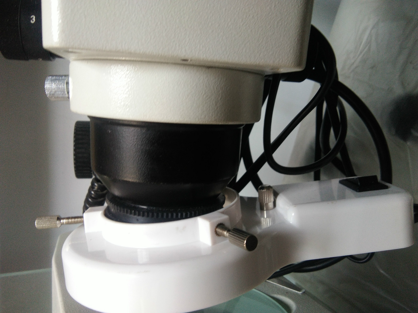 48mm Adapter Ring for Stereo Microscope Connecting with Ring Lamp 1PC