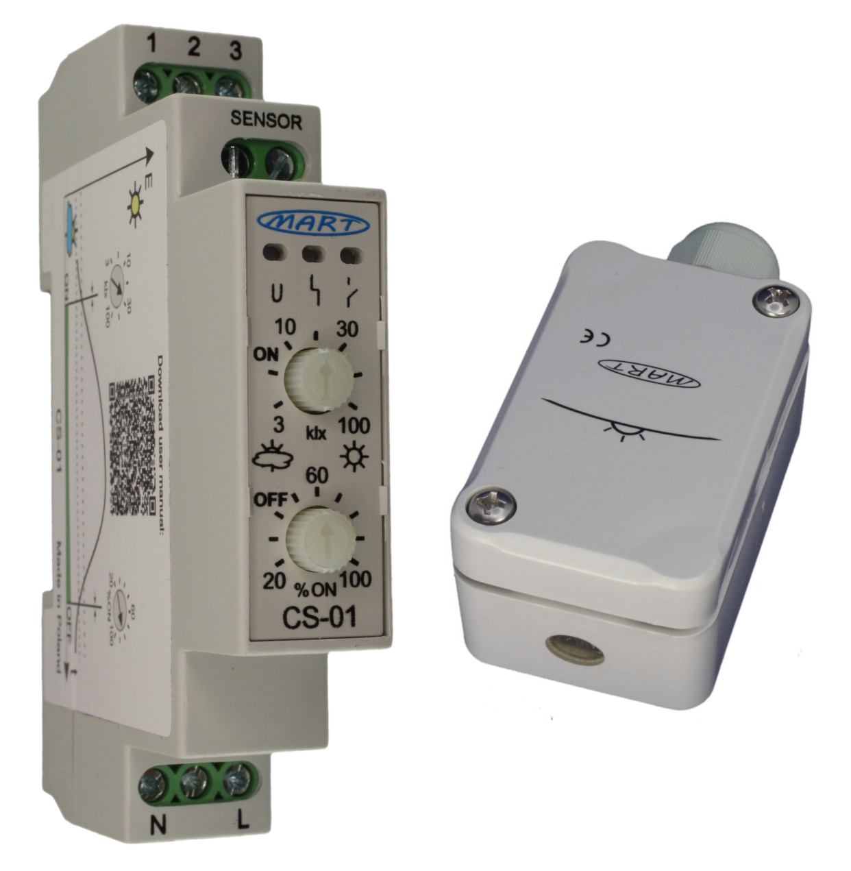 MART-Electronics PV Optimizer Control Unit CS-01-3 250V AC 24V DC