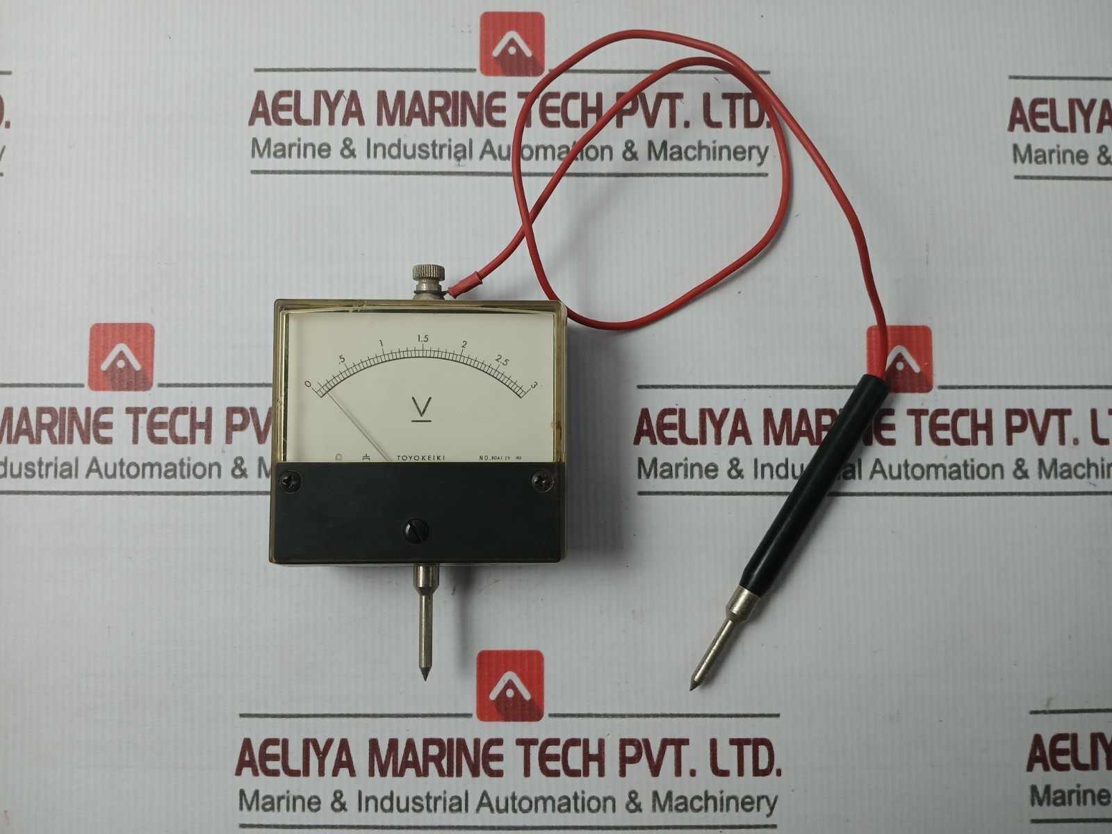 TOYOKEIKI DP-51A Voltmeter 0 TO 3V