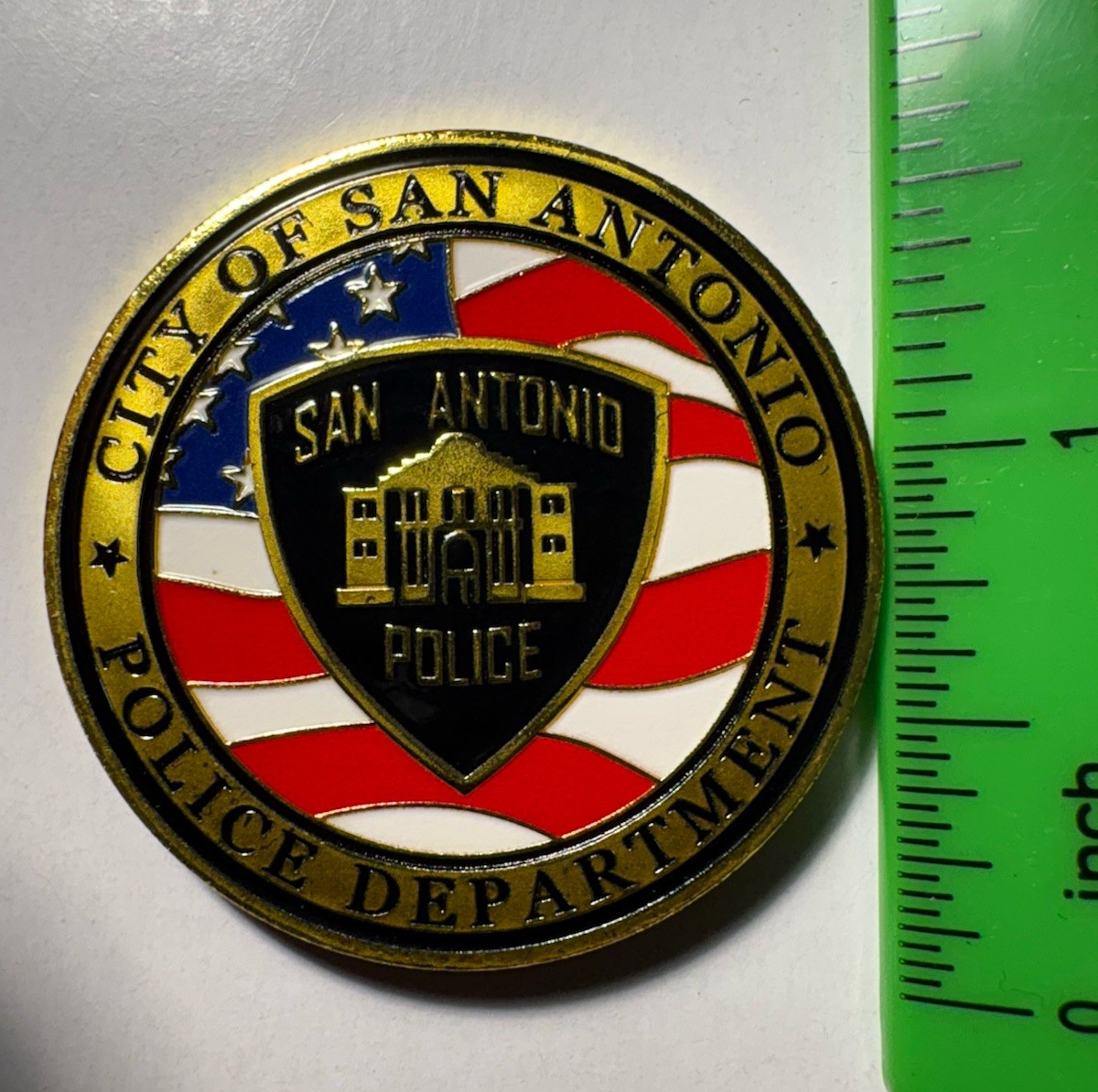 San Antonio Police Challenge Coin