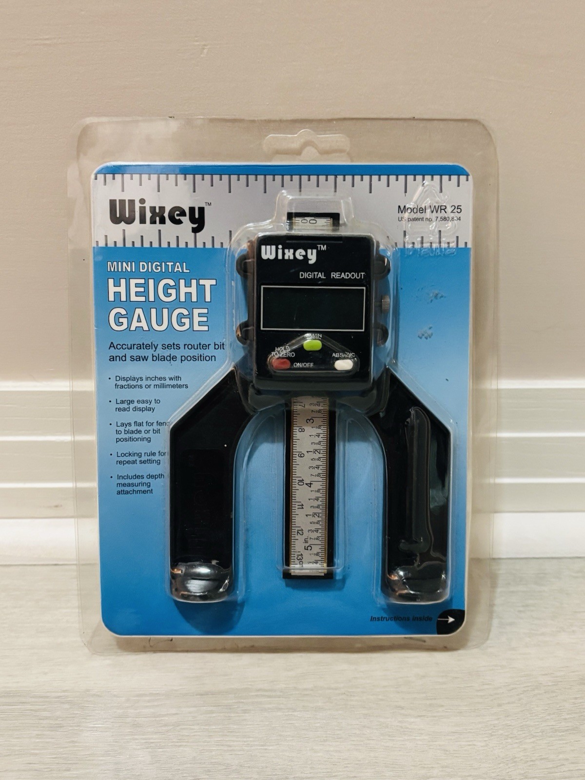 Wixey WR25 Mini Digital Height Gauge