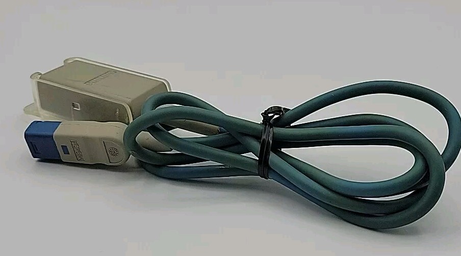 Philips M1943A Reusable SpO2 Extension Adapter 45" Cable