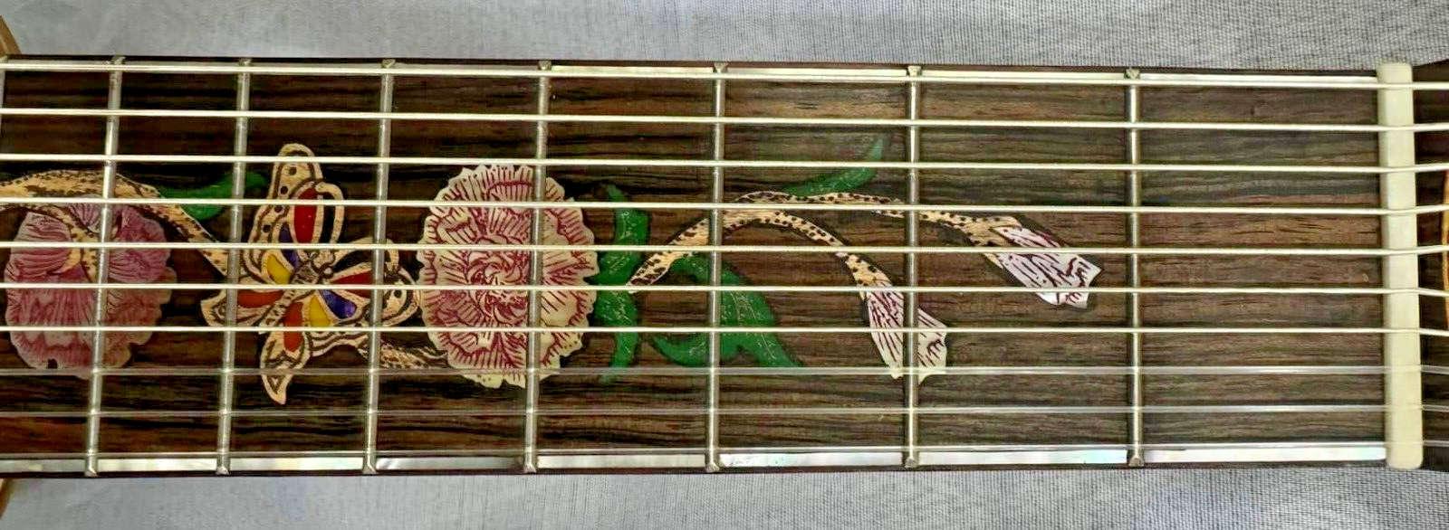 Blueberry Handmade Ten String Classical Nylon String Guitar Built to Order