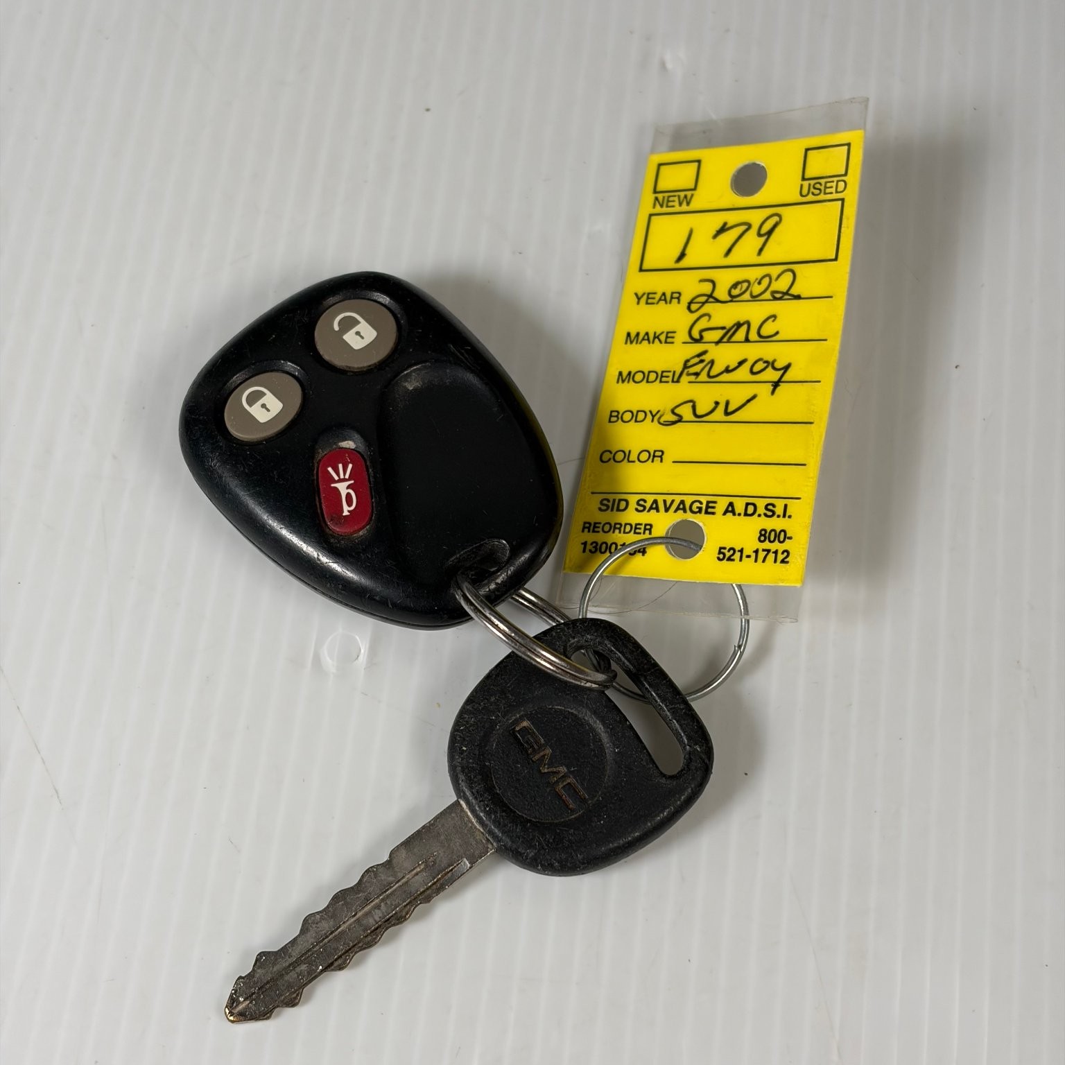 GMC Envoy Keyless Entry Remote Fob 3-Button 2002 SUV OEM