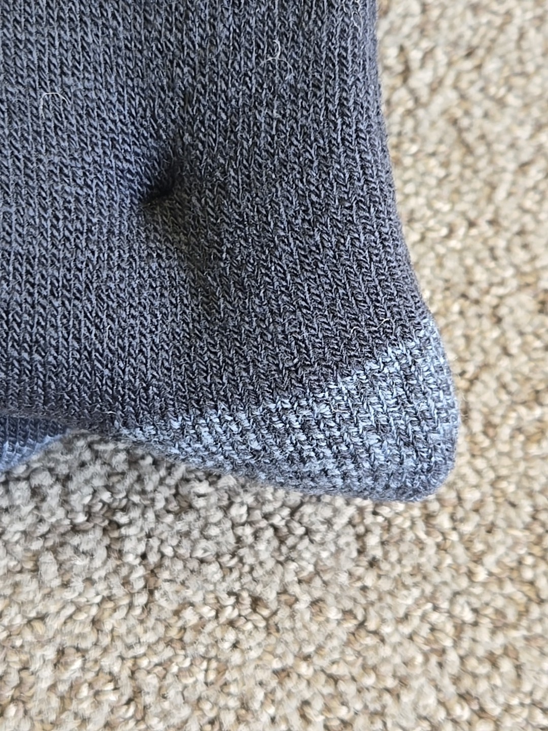 Columbia 2 Pk Navy Blue Fair Isle Fleece Comfort Crew Socks Men's Sz 6-12 NWT