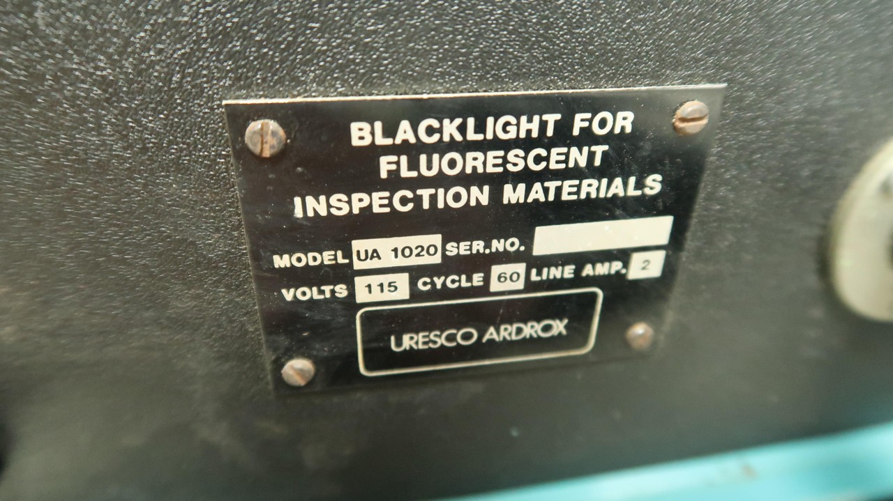 URESCO ARDROX UA1020 BLACKLIGHT ULTRAVIOLET SOURCE M2035