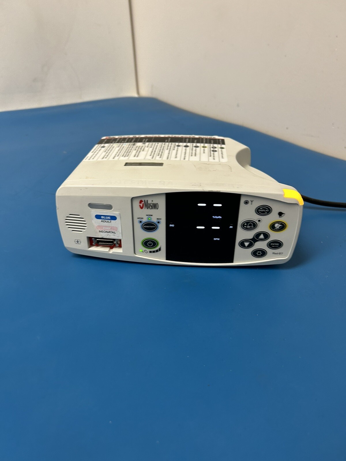 Masimo Set Rainbow RAD 87 Radical 87 Pulse Oximeter