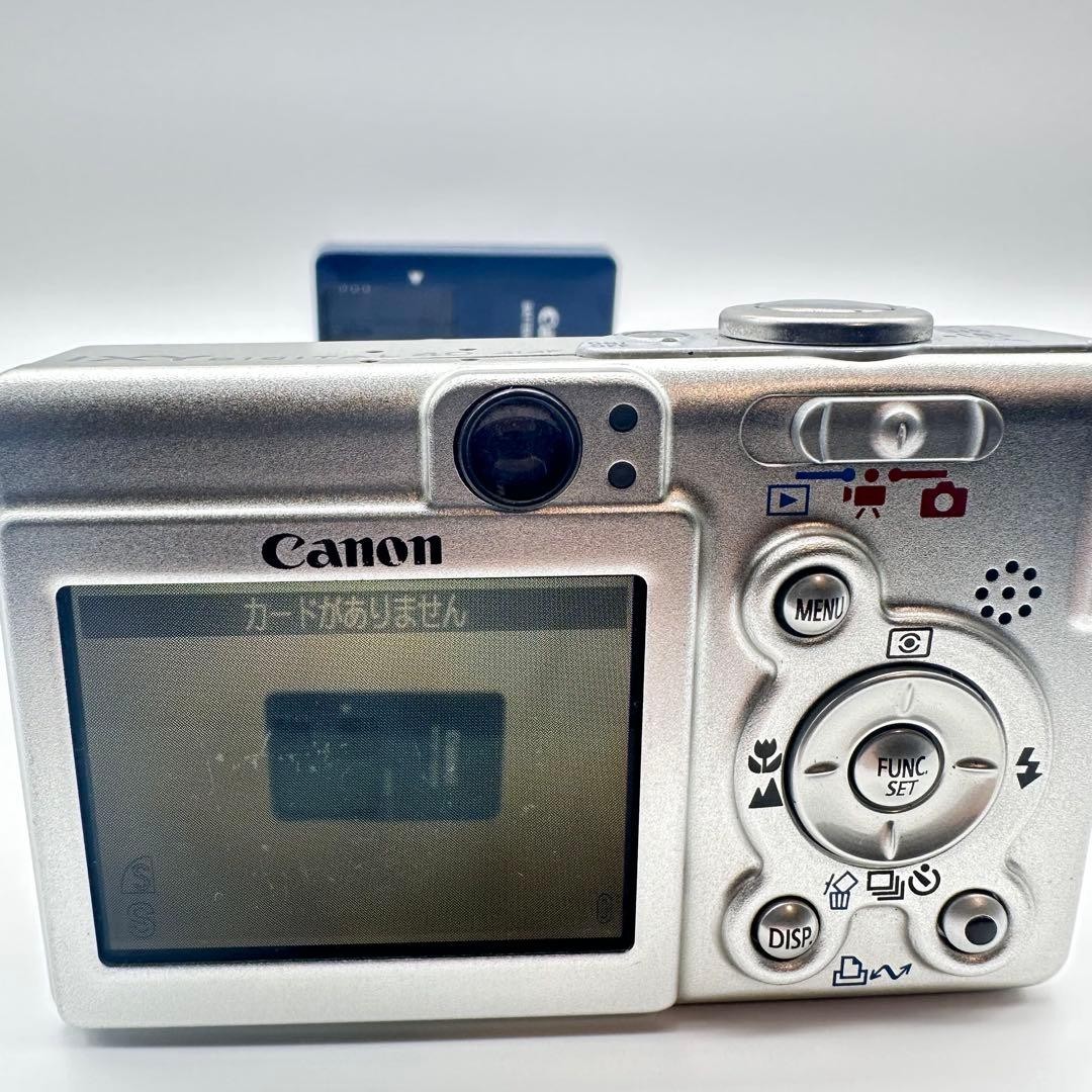 Rare Canon IXY DIGITAL 40 Silver Compact Camera with Accessories