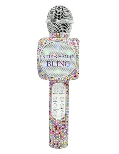 - Sing-Along Bling Bluetooth Karaoke Microphone and Bluetooth Confetti Bling