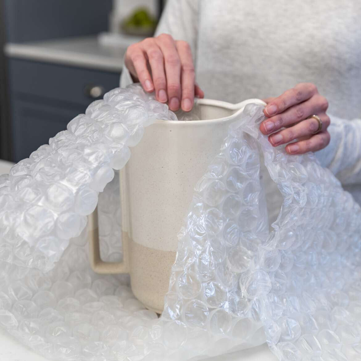 2 Rolls 12" x 30 ft. Bubble Cushioning Wrap Shipping Packing Moving Supplies