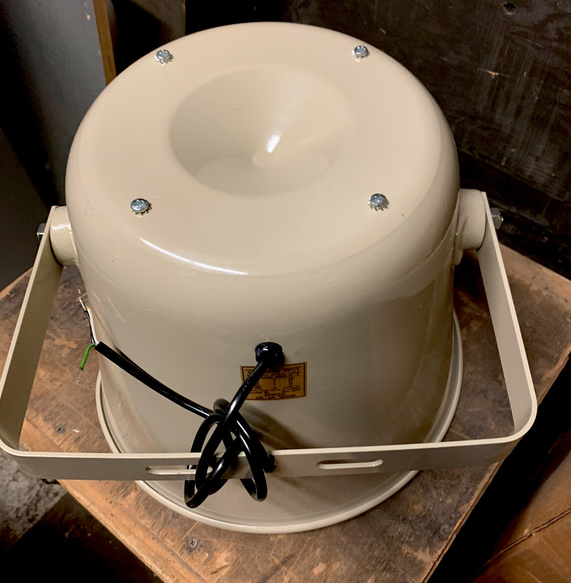 ATLAS SOUNDOLIER INDOOR/OUTDOOR LOUDSPEAKER MODEL WT-30T SPEAKER Paging PA NOS