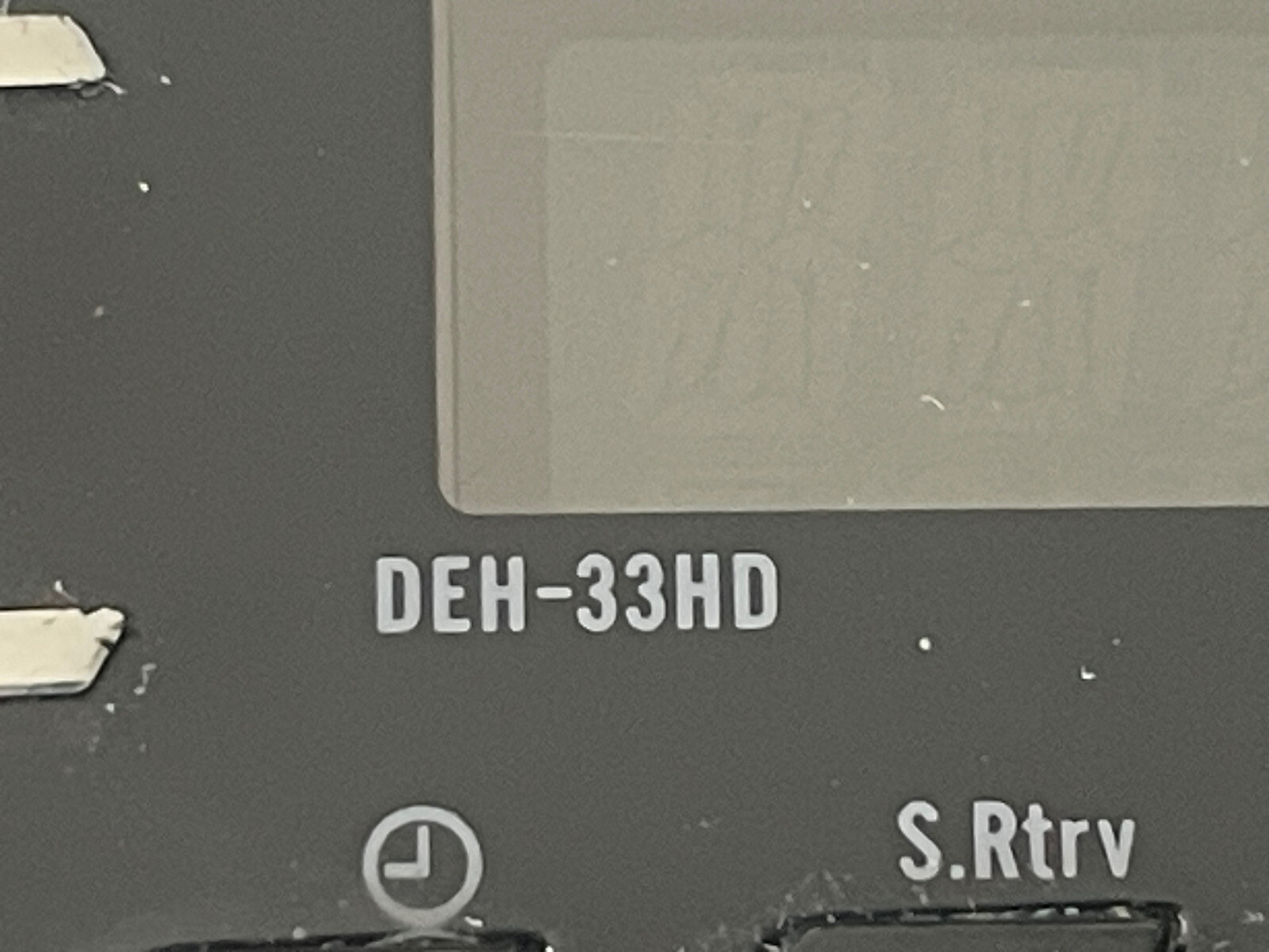 PIONEER DEH-33HD CAR STEREO ONLY PIONEER DEH-33HD FACEPLATE ONLY OEM🟠