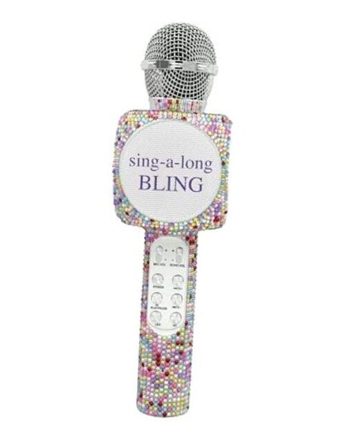 - Sing-Along Bling Bluetooth Karaoke Microphone and Bluetooth Confetti Bling