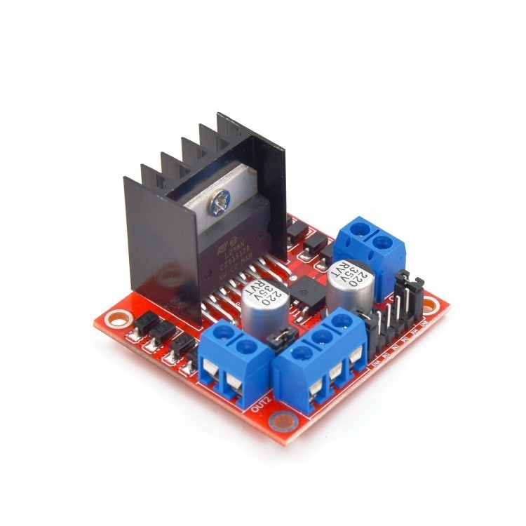 5Pcs L298N Dual H Bridge PWM DC & Stepper Motor Drive Controller Module