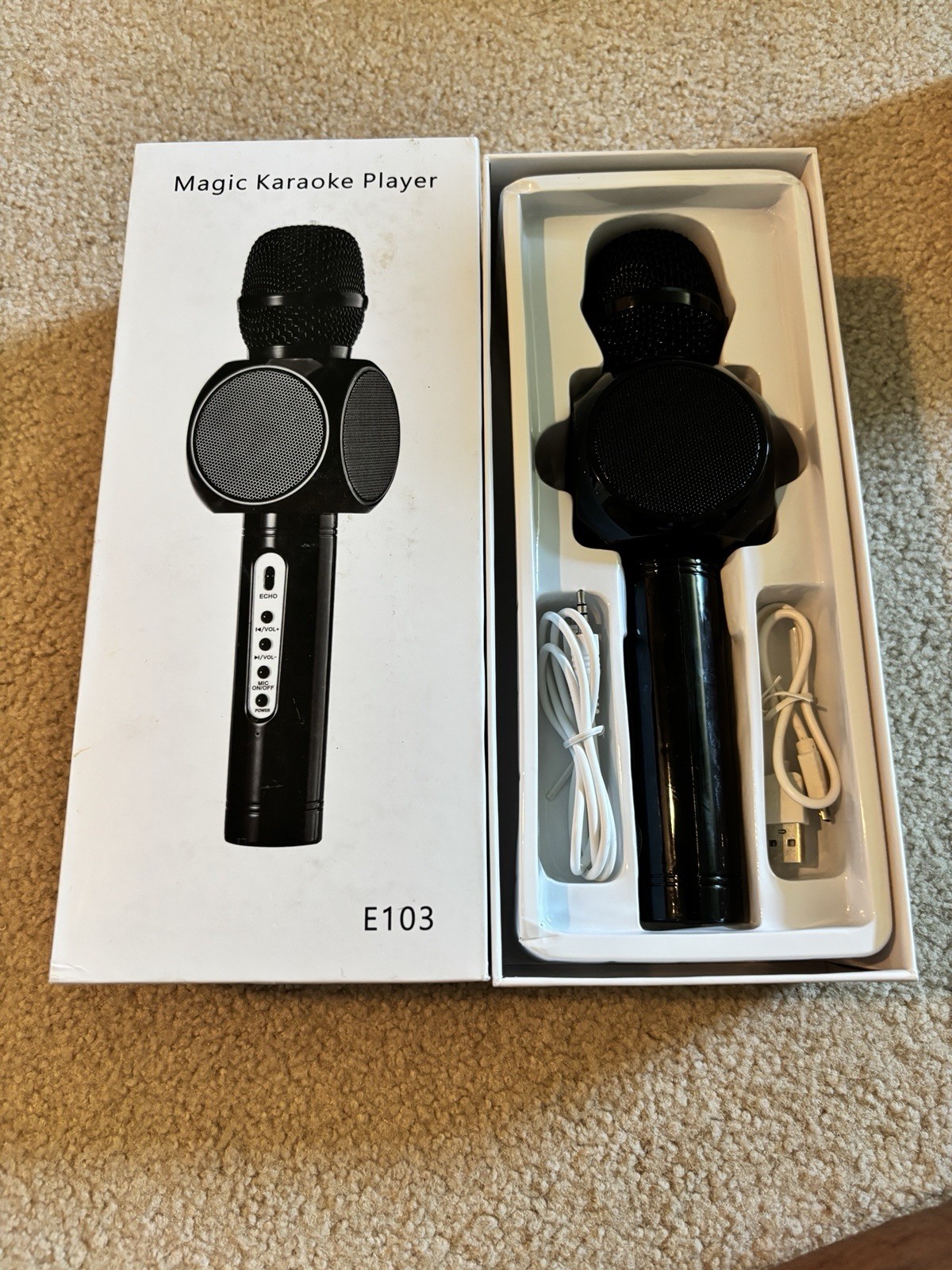 Karaoke Microphone and Speaker Combo