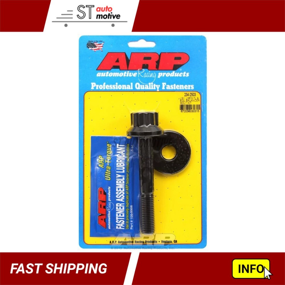 ARP 234-2503 Harmonic Damper Balancer Bolt Fits GM LS Gen III/IV LS1 LS2 LS3 LS6
