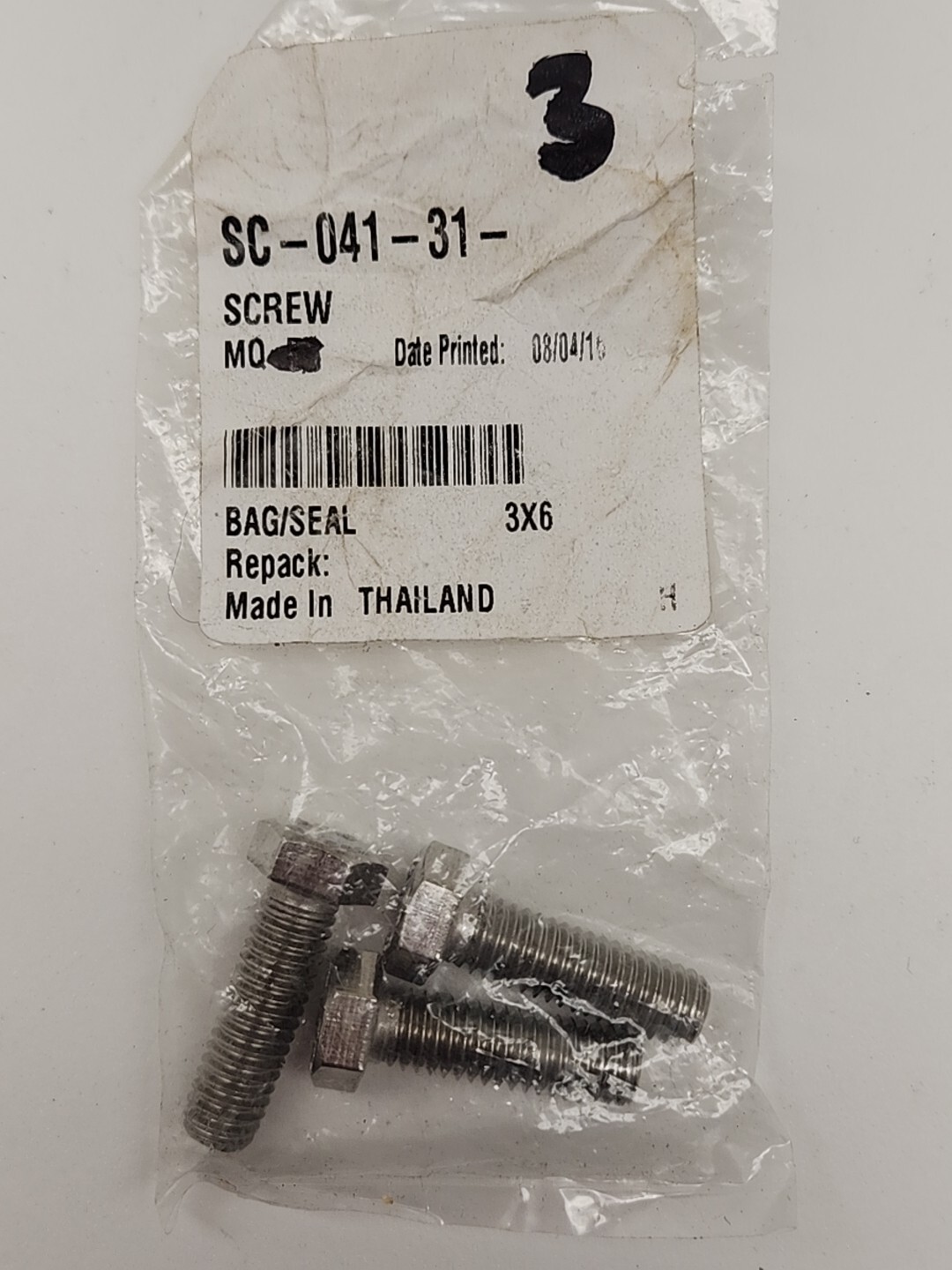 Hobart SC-041-31 Hobart SC-041-31 Geniune OEM Part Hobart  Lot Of 3