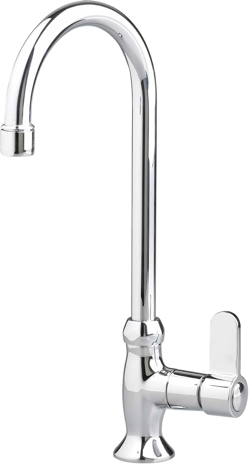 Amarilis Heritage Chrome Single-Handle Bar Faucet for Modern Kitchens