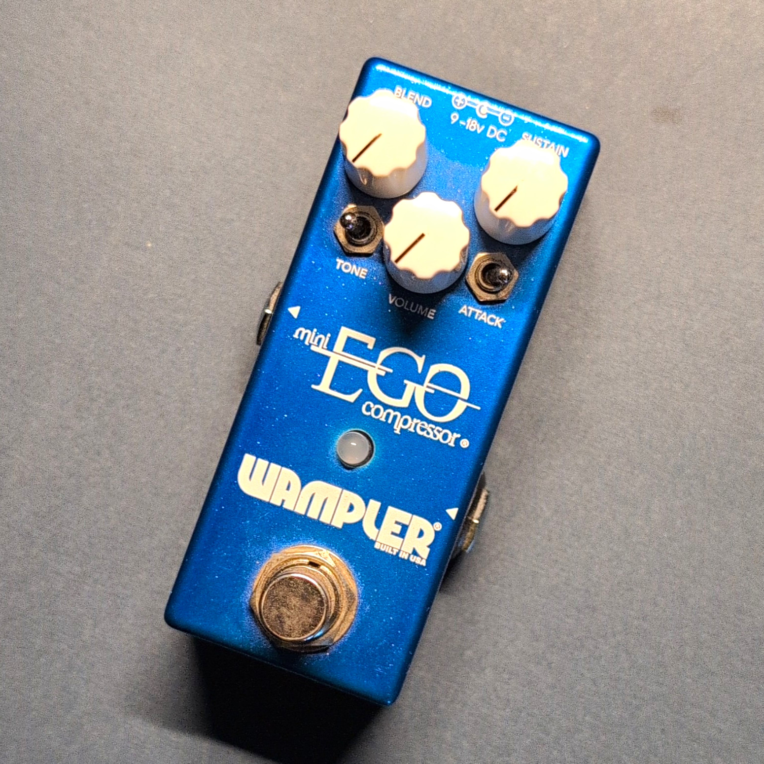 Wampler Mini Ego Compressor Guitar Compressor Effects Pedal for Guitar