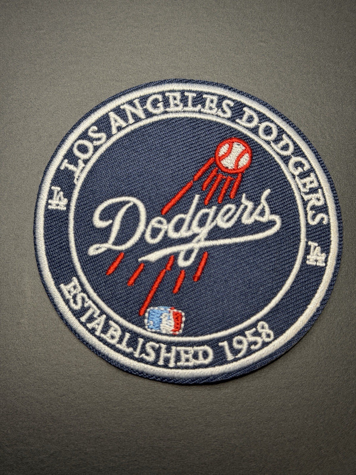 Los Angeles Dodgers Embroidered Iron On Patch